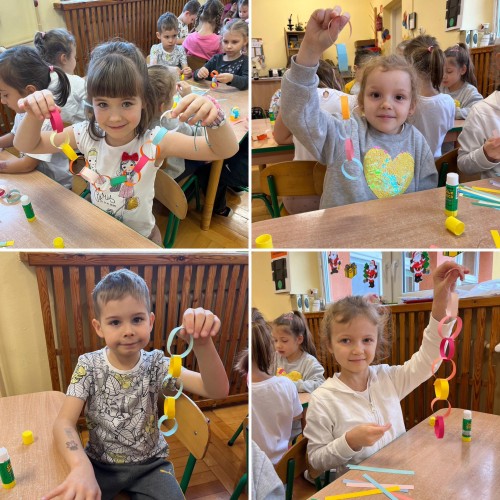 Łańcuchy na choinkę