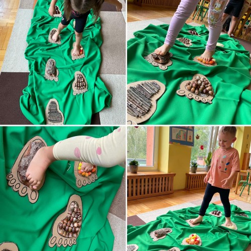 Jesienna ścieżka sensoryczna