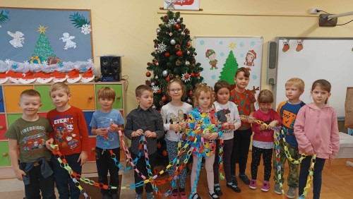 Łańcuch na choinkę