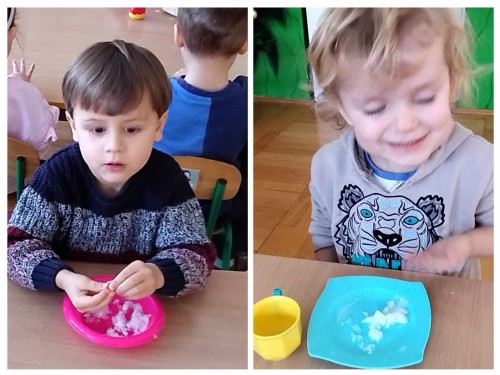 Doświadczenie: Śnieg, co to?