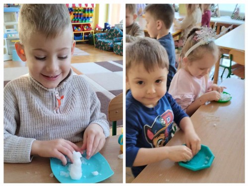 Doświadczenie: Śnieg , co to?