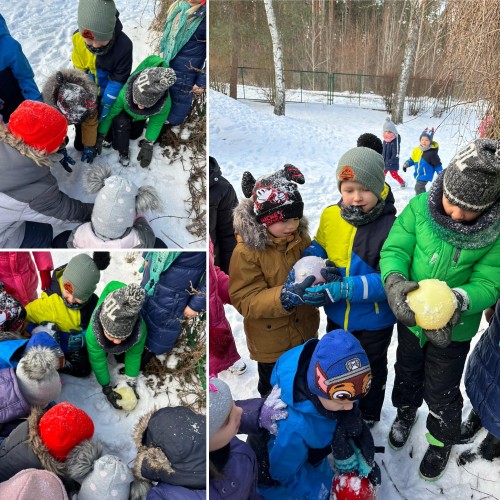 Lodowe kule - doświadczenie