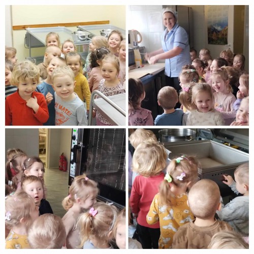 Żabki z wizytą w kuchni