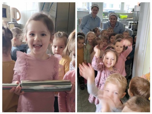 Żabki z wizytą w kuchni