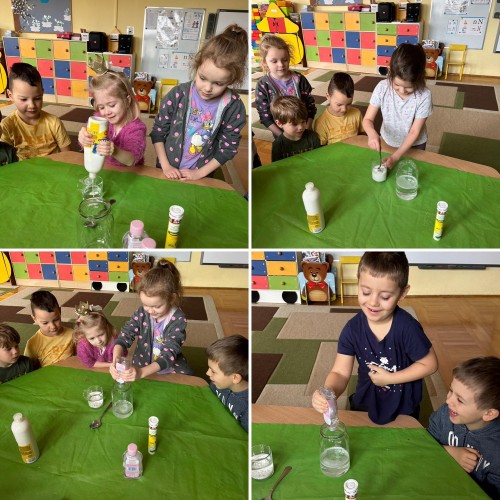 Burza śnieżna w słoiku - doświadczenie